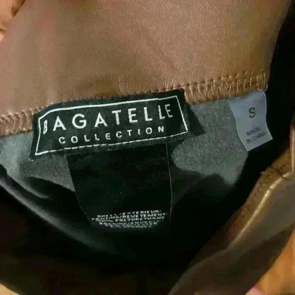 Bagatelle Liquid Leggings High Rise Faux Leather Pants - Size S - Picture 7 of 7